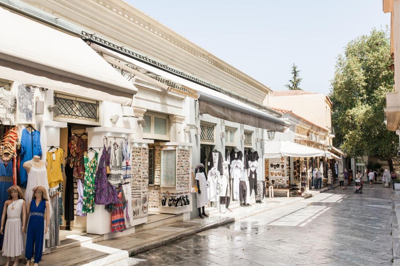 Ferienwohnung Plaka'S Hyatt Athen Exterior foto