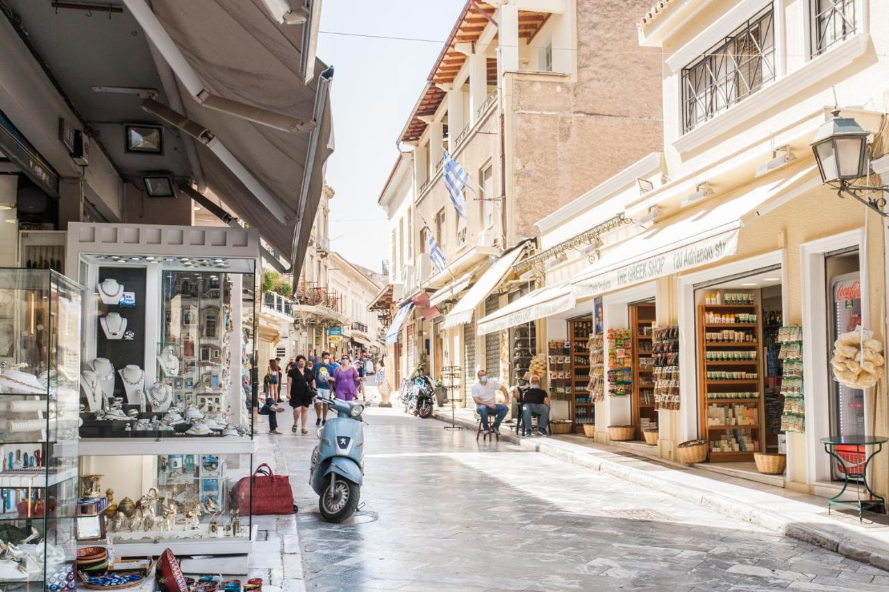 Ferienwohnung Plaka'S Hyatt Athen Exterior foto